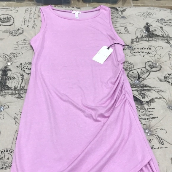 Leith Ruched Bodycon Tank Dress - Picture 5 of 7